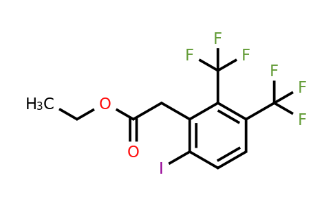 1805527-35-8 | Ethyl 2,3-bis(trifluoromethyl)-6-iodophenylacetate