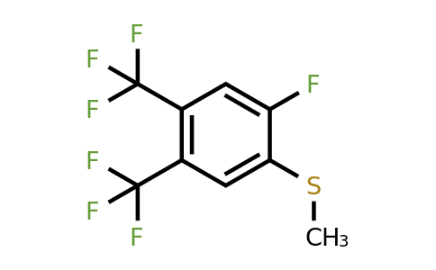 1805527-46-1 | 4,5-Bis(trifluoromethyl)-2-fluorothioanisole
