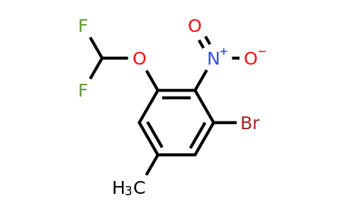 1805527-60-9 | 5-Bromo-3-difluoromethoxy-4-nitrotoluene