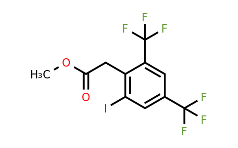1805527-61-0 | Methyl 2,4-bis(trifluoromethyl)-6-iodophenylacetate