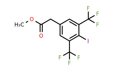 1805527-70-1 | Methyl 3,5-bis(trifluoromethyl)-4-iodophenylacetate