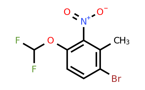 1805527-71-2 | 6-Bromo-3-difluoromethoxy-2-nitrotoluene