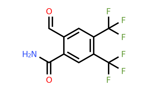 1805528-36-2 | 4,5-Bis(trifluoromethyl)-2-formylbenzamide