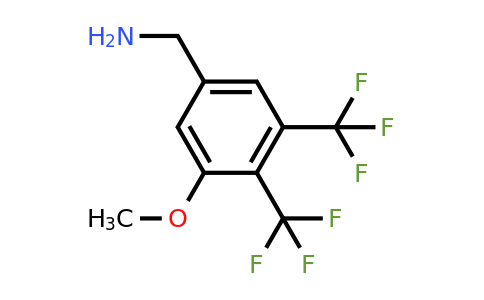 1805528-46-4 | 3,4-Bis(trifluoromethyl)-5-methoxybenzylamine