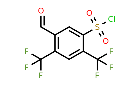 1805528-51-1 | 2,4-Bis(trifluoromethyl)-5-formylbenzenesulfonyl chloride