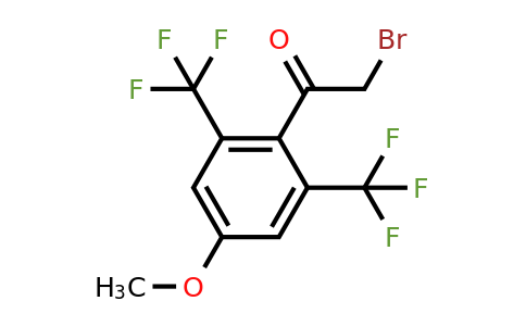 1805528-90-8 | 2',6'-Bis(trifluoromethyl)-4'-methoxyphenacyl bromide