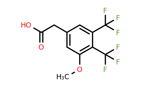 1805529-06-9 | 3,4-Bis(trifluoromethyl)-5-methoxyphenylacetic acid