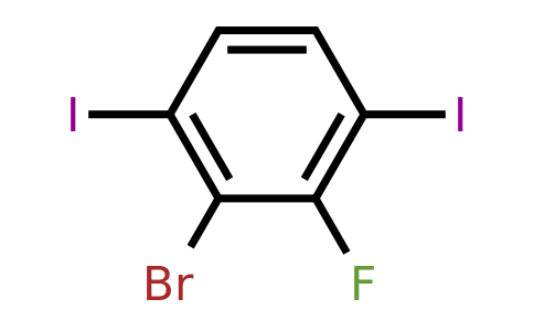 1805530-22-6 | 1-Bromo-3,6-diiodo-2-fluorobenzene