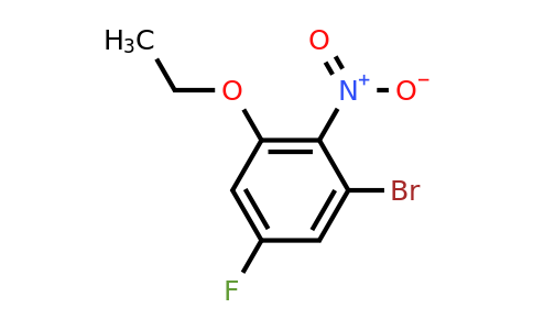 1805530-67-9 | 1-Bromo-3-ethoxy-5-fluoro-2-nitrobenzene