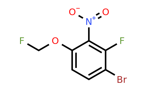 1805531-31-0 | 1-Bromo-2-fluoro-4-fluoromethoxy-3-nitrobenzene