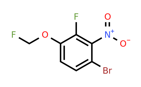 1805531-40-1 | 1-Bromo-3-fluoro-4-fluoromethoxy-2-nitrobenzene