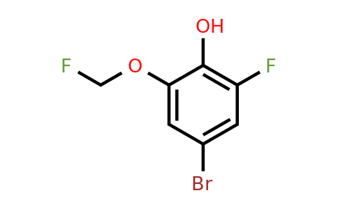 1805531-77-4 | 4-Bromo-2-fluoro-6-(fluoromethoxy)phenol