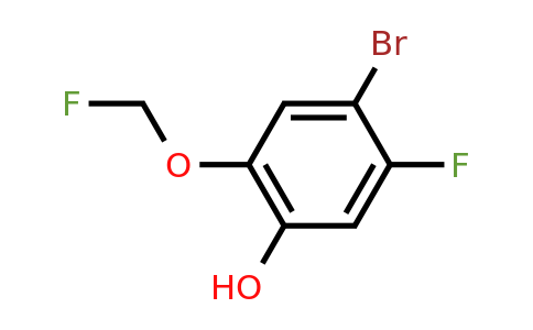 1805531-83-2 | 4-Bromo-5-fluoro-2-(fluoromethoxy)phenol