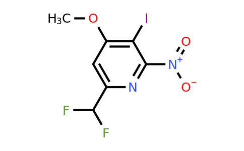 6-(Difluoromethyl)-3-iodo-4-methoxy-2-nitropyridine