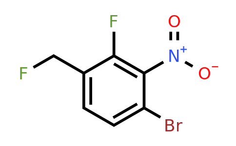 1805532-20-0 | 1-Bromo-3-fluoro-4-fluoromethyl-2-nitrobenzene