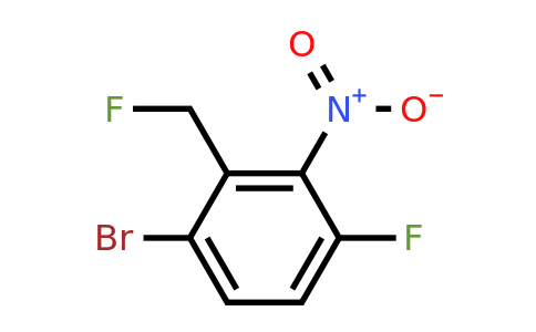 1805532-36-8 | 1-Bromo-4-fluoro-2-fluoromethyl-3-nitrobenzene