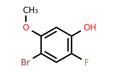 1805533-30-5 | 2-Bromo-4-fluoro-5-hydroxyanisole