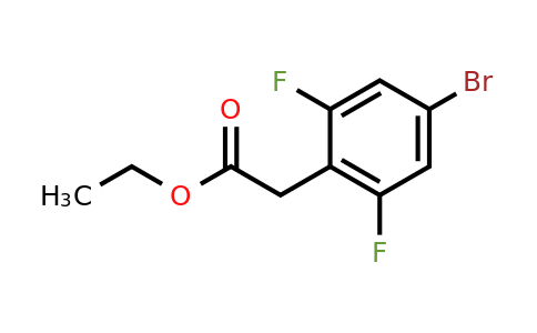 1805537-99-8 | Ethyl 4-bromo-2,6-difluorophenylacetate
