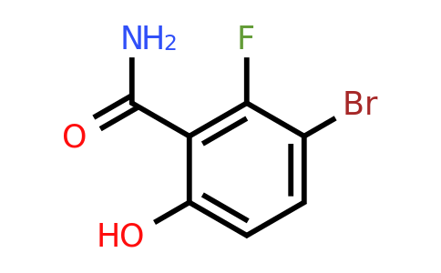1805550-66-6 | 3-Bromo-2-fluoro-6-hydroxybenzamide