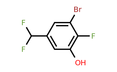 1805551-70-5 | 3-Bromo-4-fluoro-5-hydroxybenzodifluoride