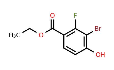 1805551-88-5 | Ethyl 3-bromo-2-fluoro-4-hydroxybenzoate