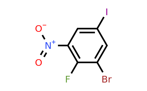 1805551-97-6 | 1-Bromo-2-fluoro-5-iodo-3-nitrobenzene