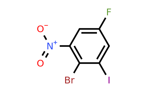 1805552-29-7 | 1-Bromo-4-fluoro-2-iodo-6-nitrobenzene