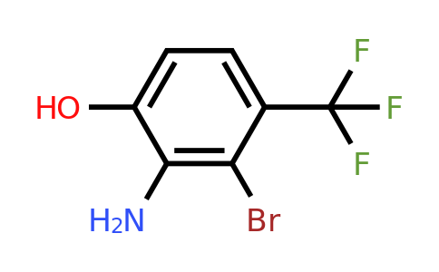 1805552-36-6 | 2-Bromo-6-hydroxy-3-(trifluoromethyl)aniline