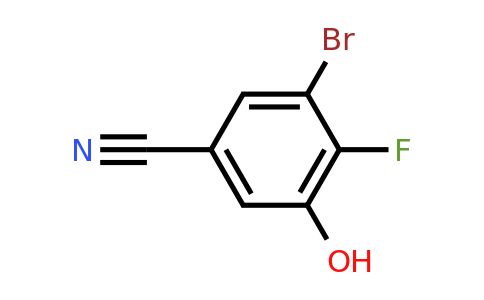1805552-38-8 | 3-Bromo-4-fluoro-5-hydroxybenzonitrile
