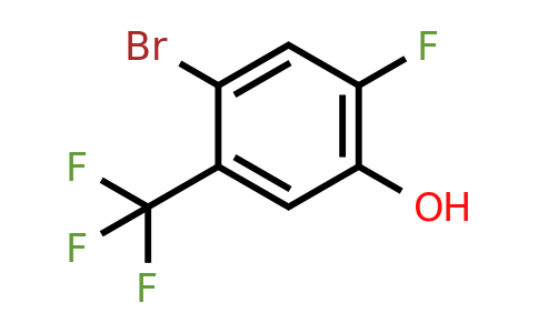 1805552-60-6 | 4-Bromo-2-fluoro-5-(trifluoromethyl)phenol