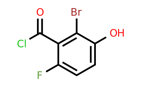 1805552-79-7 | 2-Bromo-6-fluoro-3-hydroxybenzoyl chloride