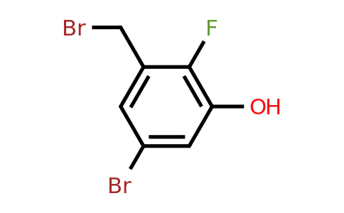 1805552-98-0 | 5-Bromo-2-fluoro-3-hydroxybenzyl bromide