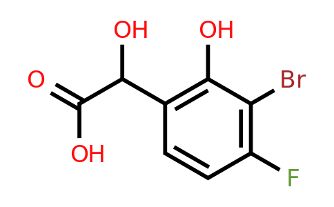 1805553-37-0 | 3-Bromo-4-fluoro-2-hydroxymandelic acid