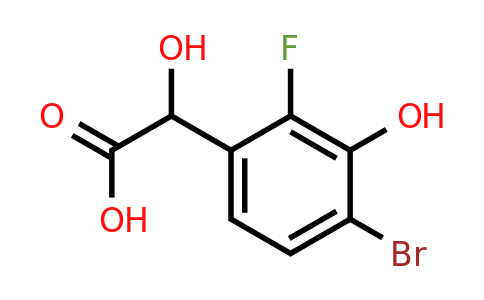 1805553-63-2 | 4-Bromo-2-fluoro-3-hydroxymandelic acid