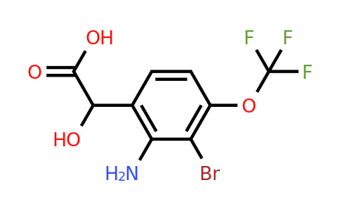1805553-68-7 | 2-Amino-3-bromo-4-(trifluoromethoxy)mandelic acid