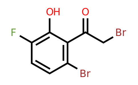 1805554-37-3 | 6'-Bromo-3'-fluoro-2'-hydroxyphenacyl bromide