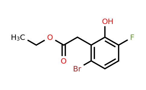 1805554-82-8 | Ethyl 6-bromo-3-fluoro-2-hydroxyphenylacetate
