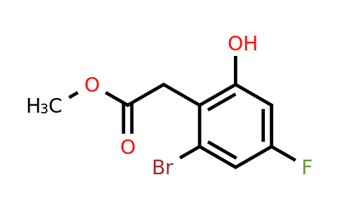 1805554-90-8 | Methyl 2-bromo-4-fluoro-6-hydroxyphenylacetate