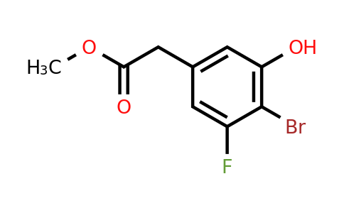 1805555-20-7 | Methyl 4-bromo-3-fluoro-5-hydroxyphenylacetate