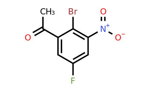 1805555-51-4 | 2'-Bromo-5'-fluoro-3'-nitroacetophenone