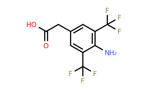 1805556-26-6 | 4-Amino-3,5-bis(trifluoromethyl)phenylacetic acid
