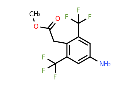 1805556-41-5 | Methyl 4-amino-2,6-bis(trifluoromethyl)phenylacetate