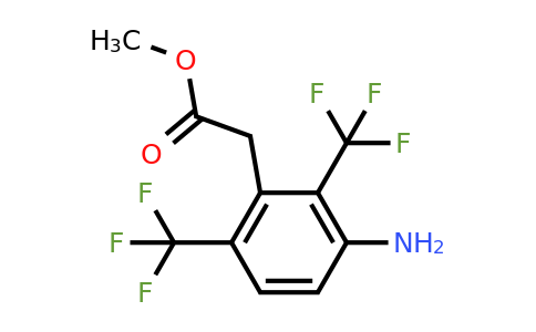1805556-47-1 | Methyl 3-amino-2,6-bis(trifluoromethyl)phenylacetate