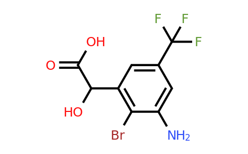 1805556-52-8 | 3-Amino-2-bromo-5-(trifluoromethyl)mandelic acid