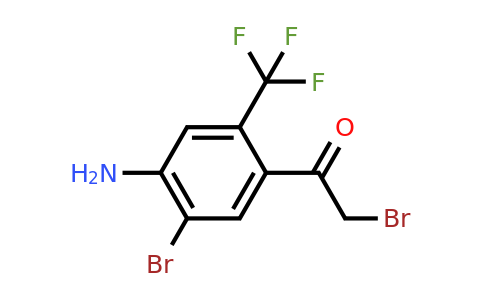 1805556-61-9 | 4'-Amino-5'-bromo-2'-(trifluoromethyl)phenacyl bromide