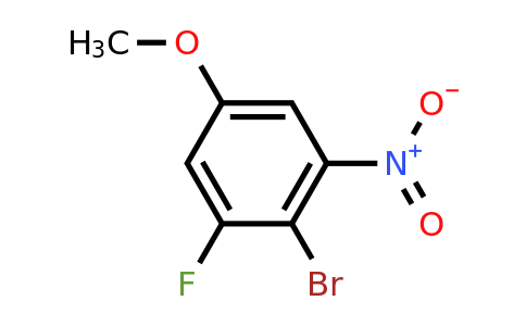 1805556-65-3 | 4-Bromo-3-fluoro-5-nitroanisole