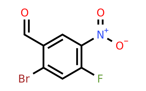 1805556-76-6 | 2-Bromo-4-fluoro-5-nitrobenzaldehyde