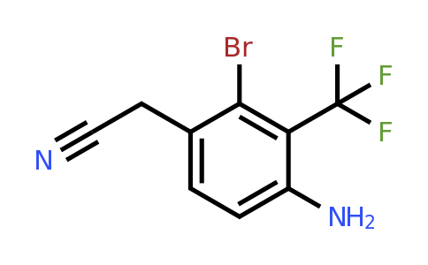 1805556-92-6 | 4-Amino-2-bromo-3-(trifluoromethyl)phenylacetonitrile