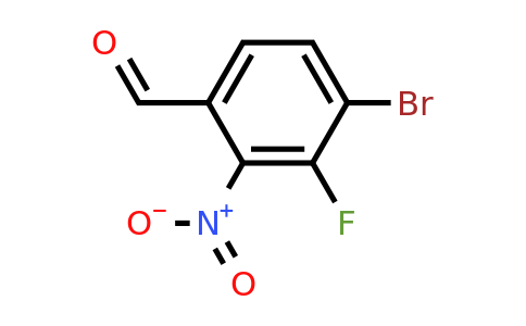 1805557-05-4 | 4-Bromo-3-fluoro-2-nitrobenzaldehyde