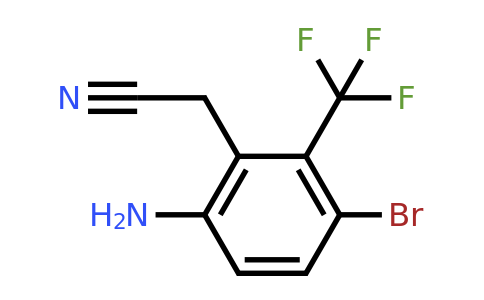1805557-15-6 | 6-Amino-3-bromo-2-(trifluoromethyl)phenylacetonitrile